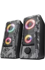 GXT 606 Javv Casse PC Da Gaming 2.0, 12 W, Casse RGB, Alimentazione USB, Jack AU