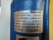 Elettropompa Speroni Trifase