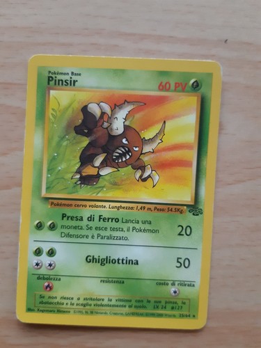 Pinsir carta pokémon - -,