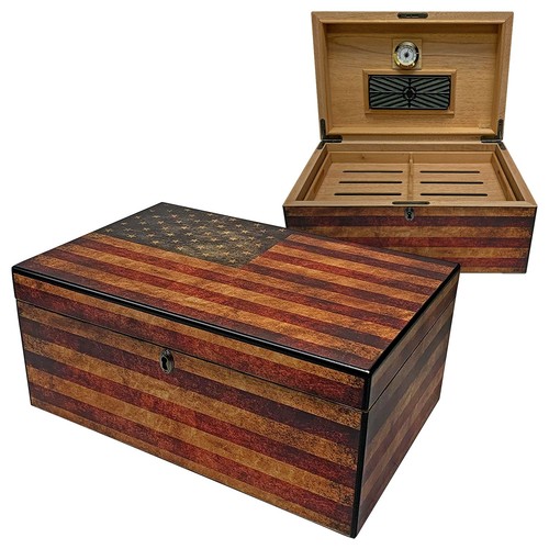 Humidor old glory bandiera - humidor,