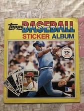 Album Stickers Topps Baseball 1981 Completo