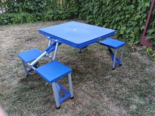 Tavolino pieghevole con - , 4