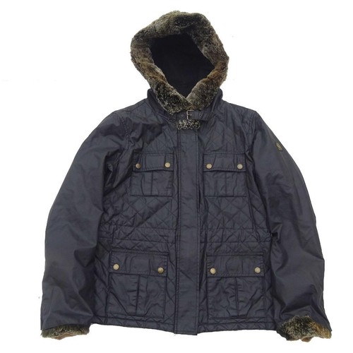 Belstaff quilted hooded fur - hooded,