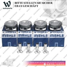 Set 4 pistoni e anelli Φ83 mm