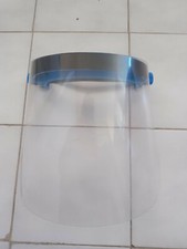 Visiera Protettiva Trasparente Plastica Regolabile Face Shield Protezione Viso