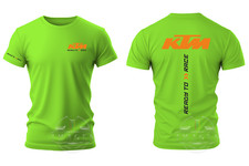 T-SHIRT KTM READY TO RACE MAGLIETTA KTM F1 MOTO MOTOGP ENDURO SUPERBIKE