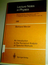 NUMERICAL ANALYSIS SPECTRAL