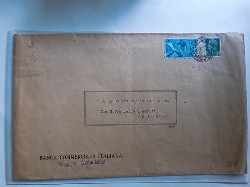 Regno perfin 1934 banca - perfin,