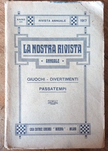 Libro nostra rivista 1917 - rivista.,