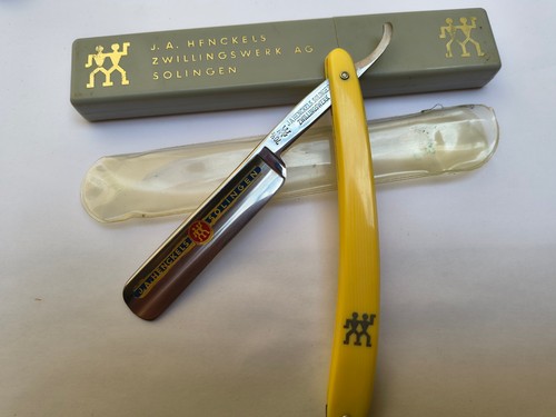 Vintage henckels 2 rasoio - vintage,