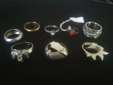 LOTTO ANELLI ARGENTO(PRESENZA