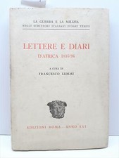 Francesco Lemmi Lettere diari