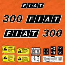 Fiat 300 Adesivi Decalcomanie