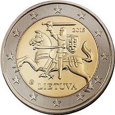 Moneta 2 Euro Lituania 2017