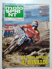 MOTO SPRINT 8-1981 GARY HOCKING - GILERA - YAMAHA TZ 500 - MINARELLI 50