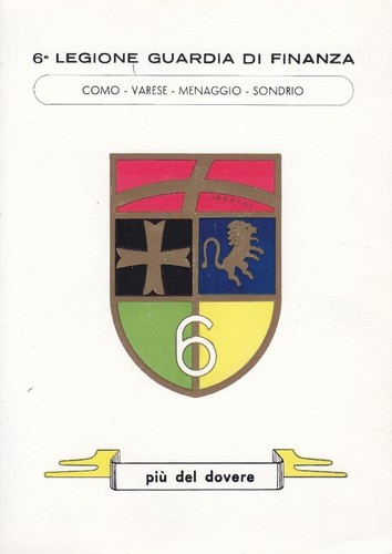 C2856 cartolina 6 - 6, legione