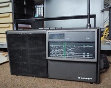 Radio FM Vintage Indesit Modello 504 - Design Anni 70 - Portatile - Funzionante 