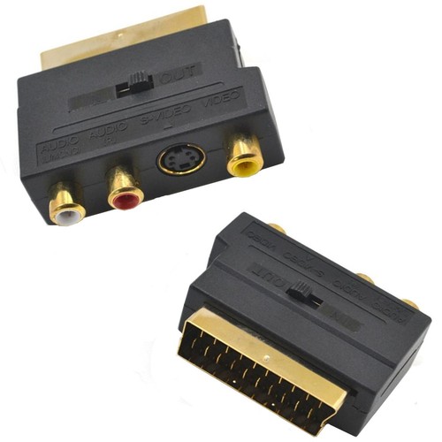 Scart composite 3rca - to,