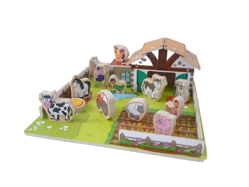 Jouet la ferme puzzle - 5,