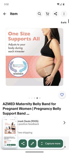 Fascia supporto gravidanza
