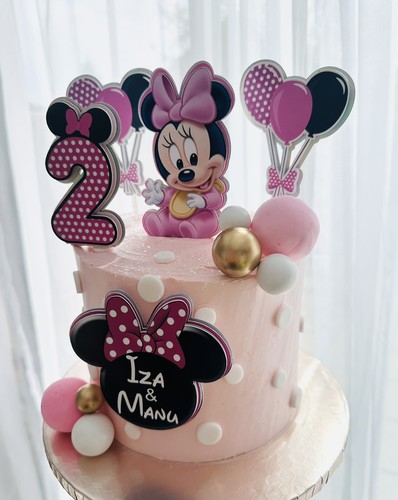 Cake topper baby - topper, minnie