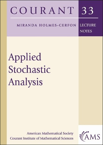 Applied stochastic analysis - stochastic, by