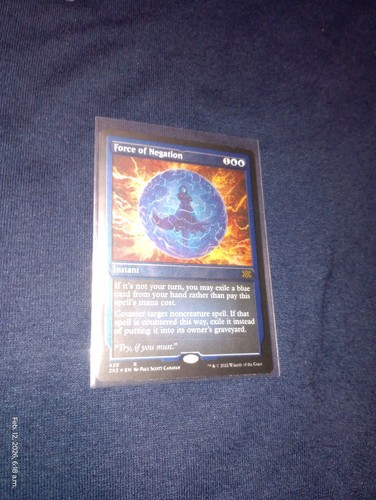 Mtg foil force of negation - mtg,