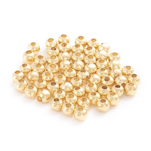 Lotto perle dorate - 50,