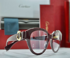 Occhiali Cartier CT05670 oro -rosso -NUOVI 100% autentici con scatola e montatura certificato