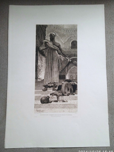 Gravure henri regnault - ,