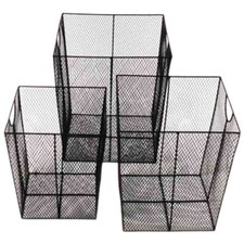Cestino in metallo set/3
