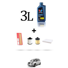 HOFFCAR Kit tagliando 4 FILTRI