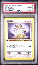 Meowth 1ª Edizione PSA 10