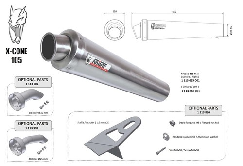 Marmitta universale mivv - universale,
