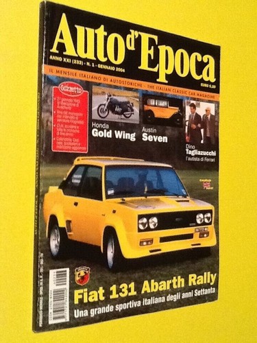 Auto epoca gennaio - 2004,