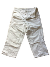 BERMUDA DA UOMO Murphy & nye PANTS PANTALONI BIANCO SHORTS TROUSERS SIZE 30