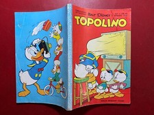 Walt Disney TOPOLINO Libretto n. 267 (8-1-1961) Fumetto ORIGINALE NO Bollini