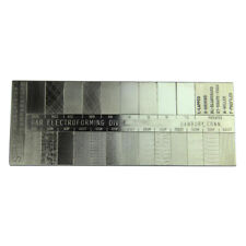 GAR Scala di rugosità superficiale S-22 comparatore di microfiniture per lavorazione convenzionale