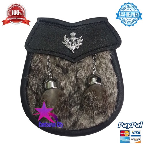 Kilt bambino sporran grigio - bambino,