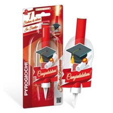 Fontana Luminosa per Torte LAUREA - Candela Pirotecnica Luminosa Pyrogiochi