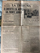 La Tribuna giornale d'epoca 19 aprile 1936 Ascoli Macerata Pesaro Ancona Marche