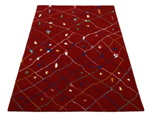 Lana 120x180 Rosso Colorato