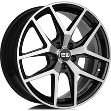 Cerchi in lega EW EW26 PENTAGON 20" 8.5J 5x108 ET 45 65.1 BLACK POLISHED