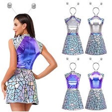 Abito donna anni 70 80 alieno