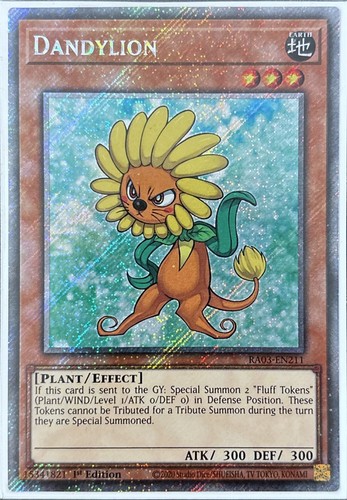 Dandylion ra03 en211 platinum - ra03-en211,