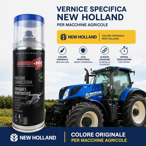 Spray blu new holland - blu,
