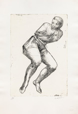 Bruno Calvani (1904-1985) Acquaforte Originale Incisione Firmata 12/100 Arte Fig