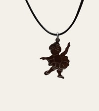Collana in argento da bimba
