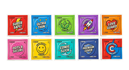 Preservativi minifigure - , 10