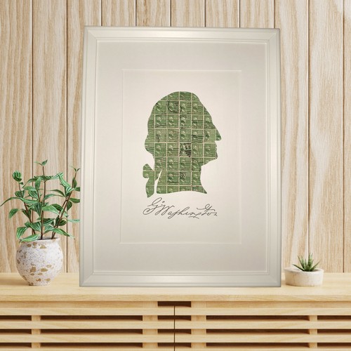 Washington quadro con veri - quadro,